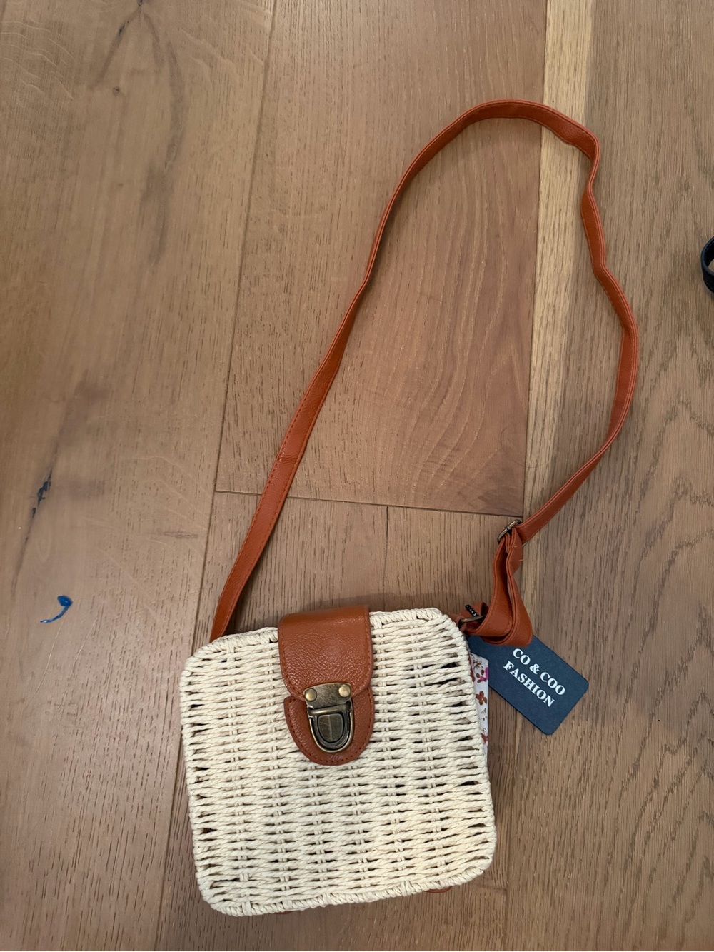 Women’s Woven Crossbody Bag